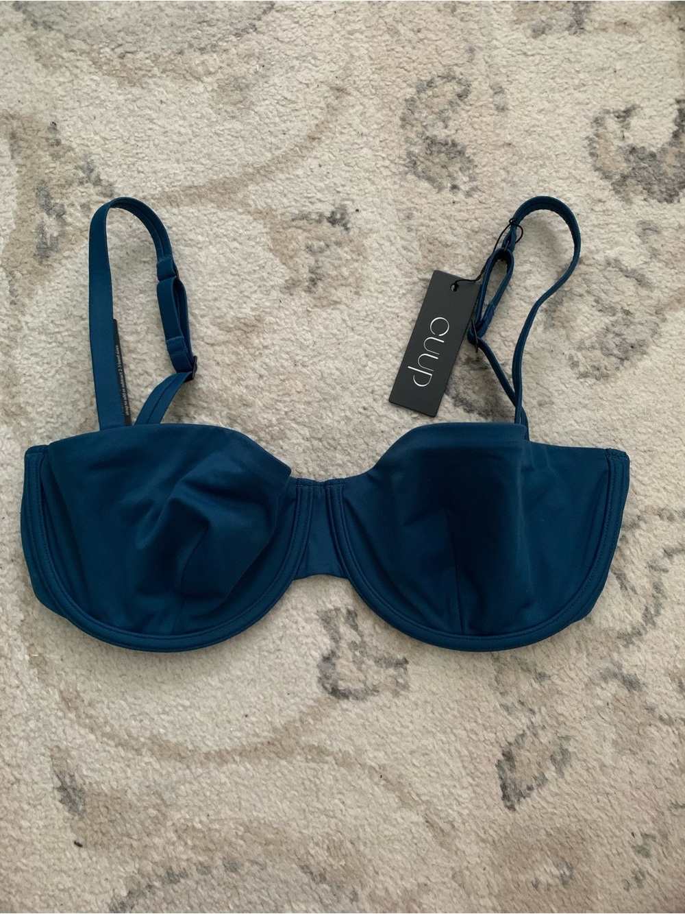 Cuup Balconette Swim Bikini Top Size 13 - Picture 2 of 4